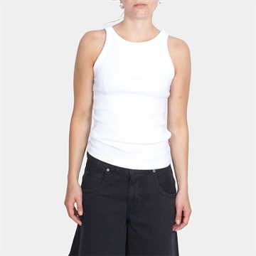 Levis Essential Racer Tank White Rib